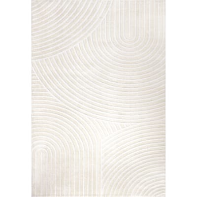 Modern tapijt Lusenta beige 80x150 cm
