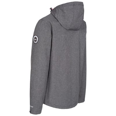 Trespass Heren Anak Soft Shell Jas (Zwarte mergel)