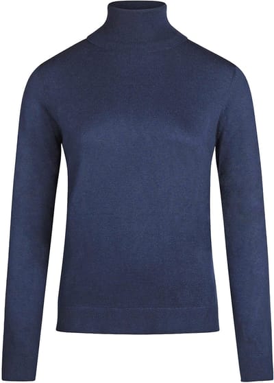 Steppin' Out Dames Coltrui Cotton Cashmere Donkerblauw (navy) - Maat L - Heren