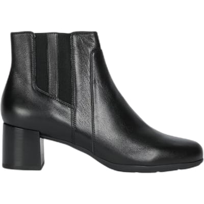 GEOX NEW ANNYA MID DAMES - ZWART - Maat 36,5