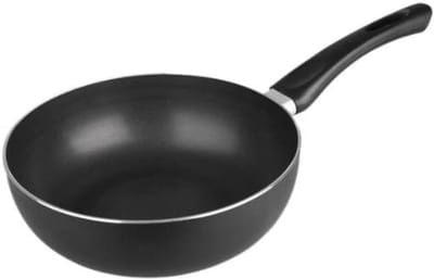 Diepe Koekenpan 24 cm Aluminium Antiaanbaklaag Geschikt voor Inductie