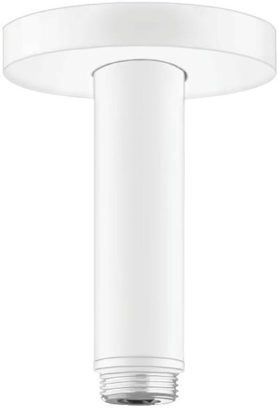 Hansgrohe Plafondbevestiging S - 100 mm - mat wit
