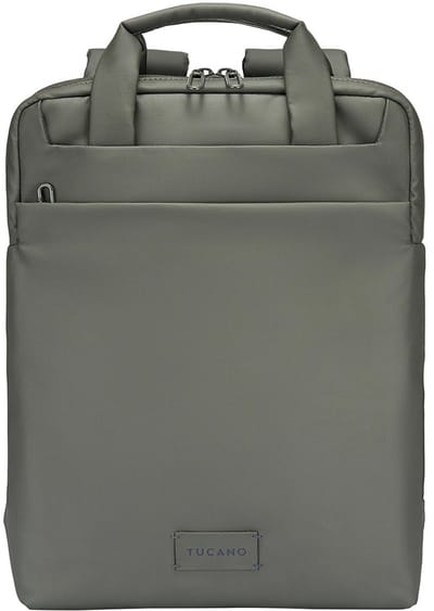 Tucano Work Out 5 rugzak MacBook 14” – Gemaakt van gerecycled plastic – Waterbestendig materiaal – Contrasterende kleurvoeringen - Groen