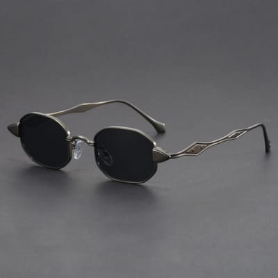 Smal Stijlvol Brilmontuur voor Mannen Stijlvol Rechthoekig voor Vrouwen Metalen Decoratief Brilmontuur Trendy Premium Tijdloze Kleuren Nieuw