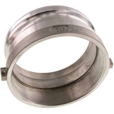 Camlock DN 120 (5'') Koppeling RvsRp 5'' met binnendraad Type A MIL-C-27487