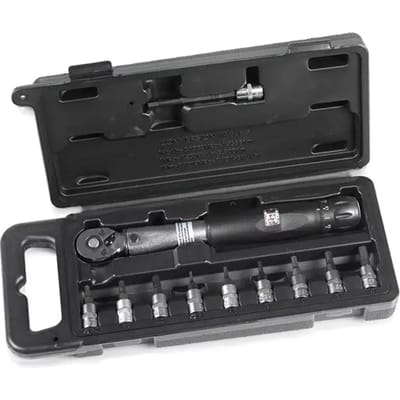 XLC TO-S87 Momentsleutel - 1/4" 4-24Nm - Zwart/Zilver