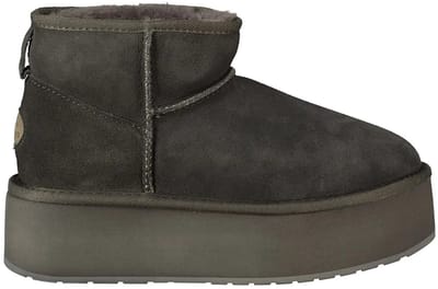 Emu Australia Stinger Micro Flatform Laarzen Zwart EU 37 Vrouw