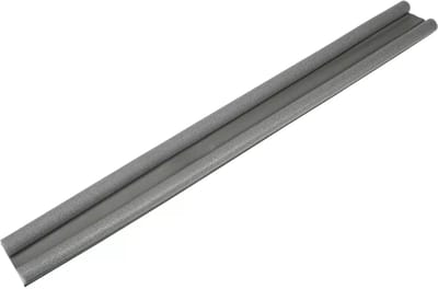 Benson Dubbele tochtrol - 95 cm - grijs - eenvoudig aanpasbaar - effectieve isolatie