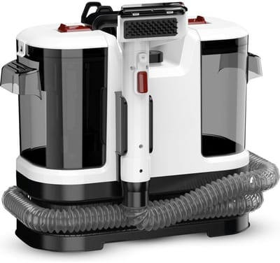 DnA® Vlekkenreiniger - Vlekkenreinigers - Tapijtreiniger Machine - Vlekkenreiniger Bank - Zwart/Wit - 18cm x 30cm x 36cm