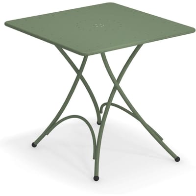 Emu Pigalle klaptafel - vierkant - militairgroen