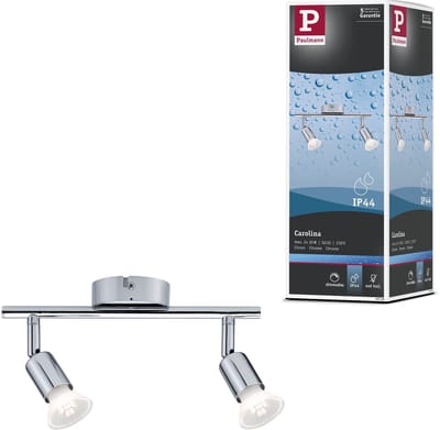 Spotlight Carolina IP44 GU10 230V max. 2x10W dimbaar Chroom