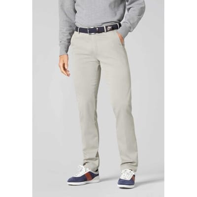 Meyer Broek Bonn Subtle Micro Structure Cotton Chino Beige / male