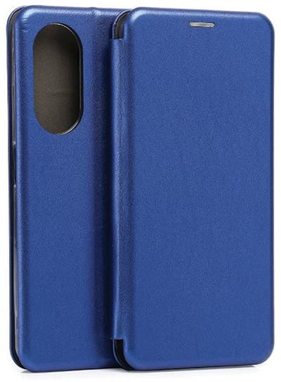 Beline Book Magnetic Serie - Hoesje met Klap voor Oppo A98 - Magnetische Sluiting - Premium Skins - Niebieski