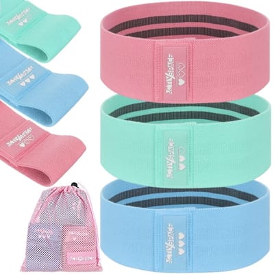 Activ Space - Weerstandsband Set - Hip Band - Antislip - Elastisch