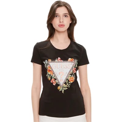 Guess dames T-shirt met bloemenprint