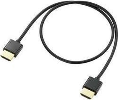SpeaKa Professional SP-9070576 HDMI-kabel HDMI Aansluitkabel HDMI-A-stekker, HDMI-A-stekker 0.50 m Zwart 4K UHD, Audio