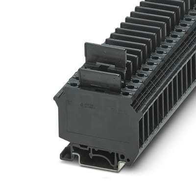 Phoenix Contact 3118012 Zekering-serieklem 8.2 mm Schroeven Zwart 50 stuk(s)