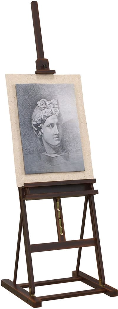 Vinsetto-kunstenaarsezel-beukenhout-53x50,5x230cm-koffie