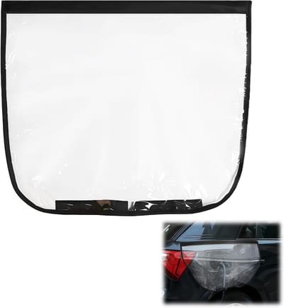 Waterdichte PVC Beschermhoes voor Elektrische Auto Oplaadstations - Universele Bescherming tegen Sneeuw en Stof (57x48cm, Zwart)