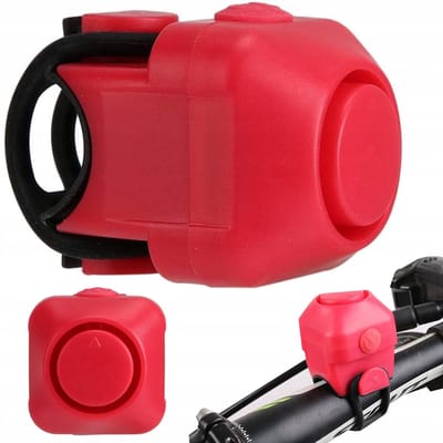 Hangzhou A Link Star Technologie - Elektronische Fietsbel - Klein - Rood - Waterdicht