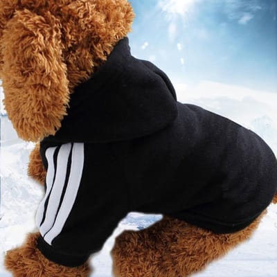 Hond Kleren Warme Hond Jumpsuit Kat Puppy Outdoor Sport Kleding Dikker Pet Hoodie Jas Outfit M