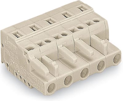 WAGO 721-210/026-000 Female behuizing (kabel) 721 Totaal aantal polen: 10 Rastermaat: 7.50 mm Inhoud: 25 stuk(s)