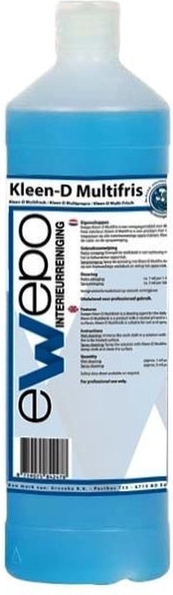 Ewepo Kleen-D Multifris interieurreiniger 1 liter Ewepo