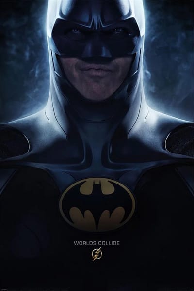 Poster The Flash - Batman - World Collide 61x91,5cm