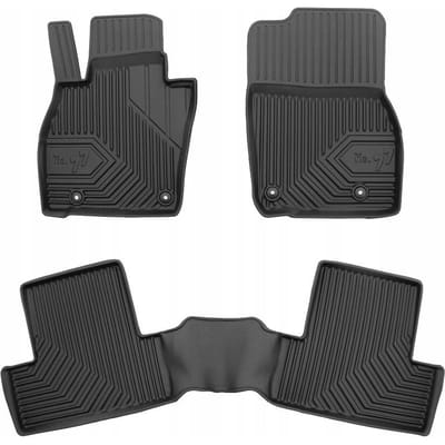 Frogum No.77 - Automatten - Geschikt voor Mazda CX-60 vanaf 2022 - 4-delige set - TPE Rubber - Zwart