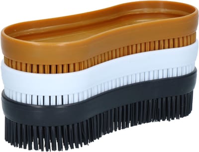 Excellent Horse Multi Brush - Paardenborstel - Paardenverzorging - Paardenset - Paarden Spullen - 3-pack