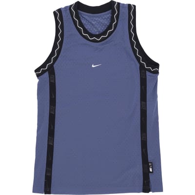 Basketball Type Premium basketbalshirt voor heren, diffuus blauw/wit