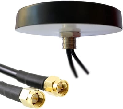 2-in-1 Omni-directionele Mobiele Router Antenne voor 4G/5G & GPS/GNSS met Verlengkabels