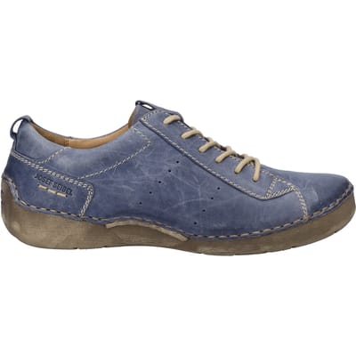 Josef Seibel FERGEY 56 - Dames veterschoenen - Kleur: Blauw - Maat: 41