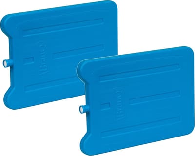 Koelinzetstukken Set - Koel elementen - Lunch Koelen - BPA-vrij Materiaal - 166 x 111 mm - Blauw