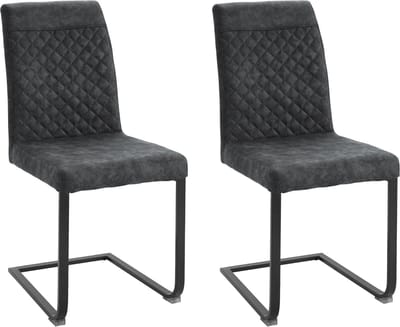 Willy-Stoel - 2 Pack - Antraciet