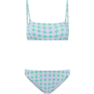 Shiwi Lola Bikini Set Porto Tile Fresh Green Fresh Green Maat: 44 | Bikini's Outlet | Dames | Groen