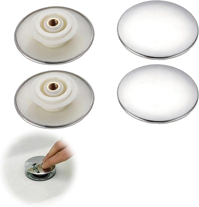 Push Button Vervangingsonderdelen voor Pop Up Wastafel, 61mm Afvoerplug, Eenvoudige Installatie, Duurzaam en Geschikt voor Badkamer en Keuken