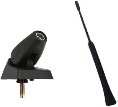 Dak Antenne - Auto Antenne - Radio Ontvangst - Flexibel & Waterdicht - 23.5cm Lengte - Zwart