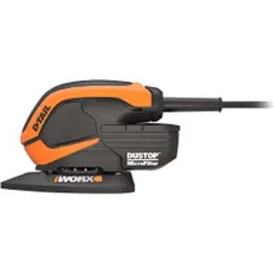 Worx Deltaschuurmachine Wx648 - 65w - Duststop Microfilter - Klittenband Schuurbladwissel