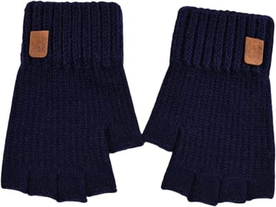 Warm Gebreide Vingerloze Winterhandschoenen voor Binnen en Buiten, Ideaal voor Mannen en Vrouwen, Comfortabel en Stretchy