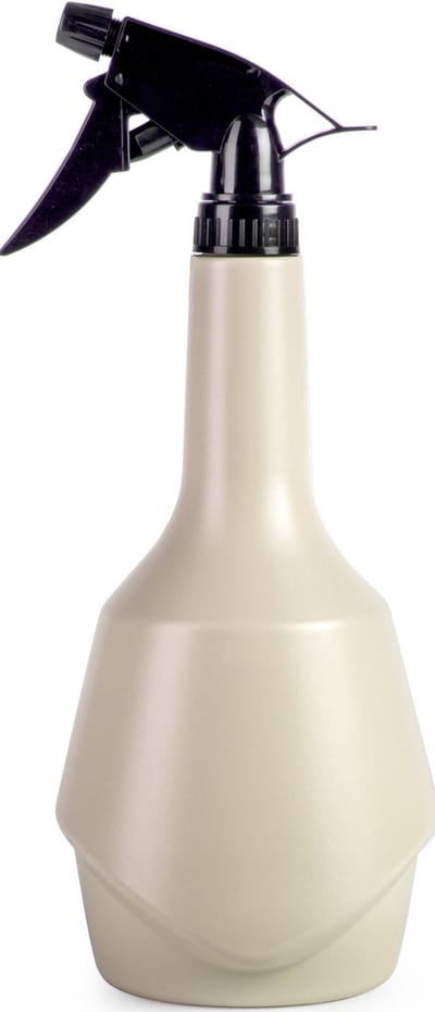 Plasticforte Plantenspuit met een inhoud van 950 ml - beige - verstuiver kop - 30 cm - kunststof