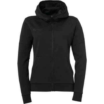 Kempa Status Hood Jacket Dames - sportvest - zwart