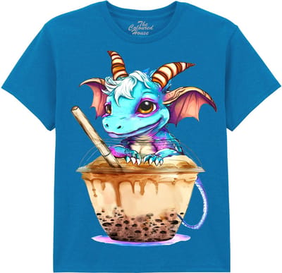 KIDS Draak Boba Tea Dragon The Coloured House KIDS T-shirt L