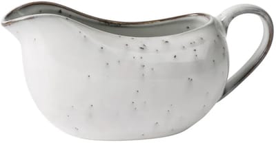 Broste Copenhagen Nordic Sand jus kom W9 x L18 x H10 cm handgemaakt reactief glazuur