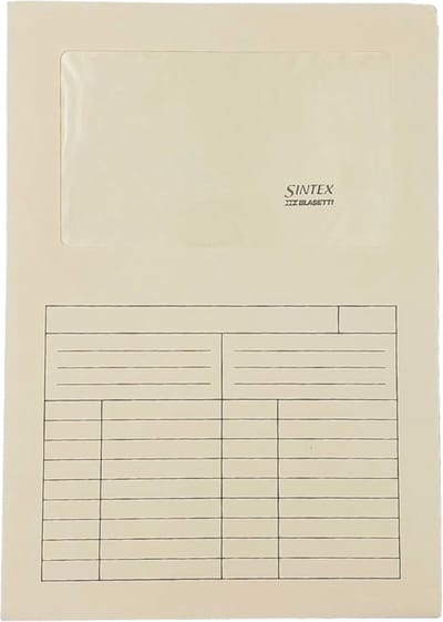 Blasetti Sintex, Manila-map, A4, Ivoor, Portret, 120 g/m², 220 mm