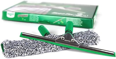 Professionele Raamreiniger Starterset 2in1 met 35 cm Wisser en Wasmachine