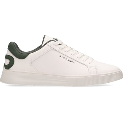 Scotch & Soda Coleman White/army Talla: 40 | Zapatillas Deportivas Outlet | Hombre | Blanco