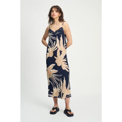 POM Amsterdam Dress - Cami Artisan Sand Größe: 36 | Midikleider Outlet | Damen | Braun