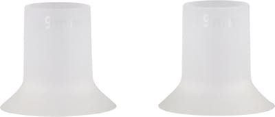 Youha® Borstschildverkleiners - Borstschilden - Borstkolf accessories - BPA vrij - elektrische draadloze borstkolven - Silicone borstschilden - Set van 2 stuks - Maat 19 mm