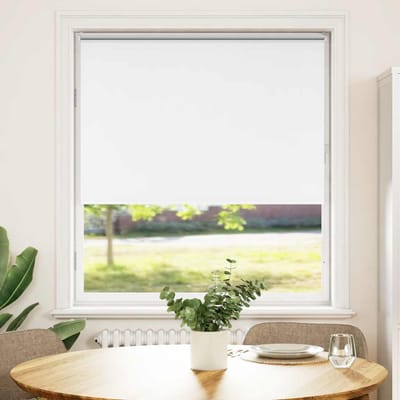 vidaXL - Rolgordijn - verduisterend - 95x130cm - stofbreedte - 90,7 - cm - polyester